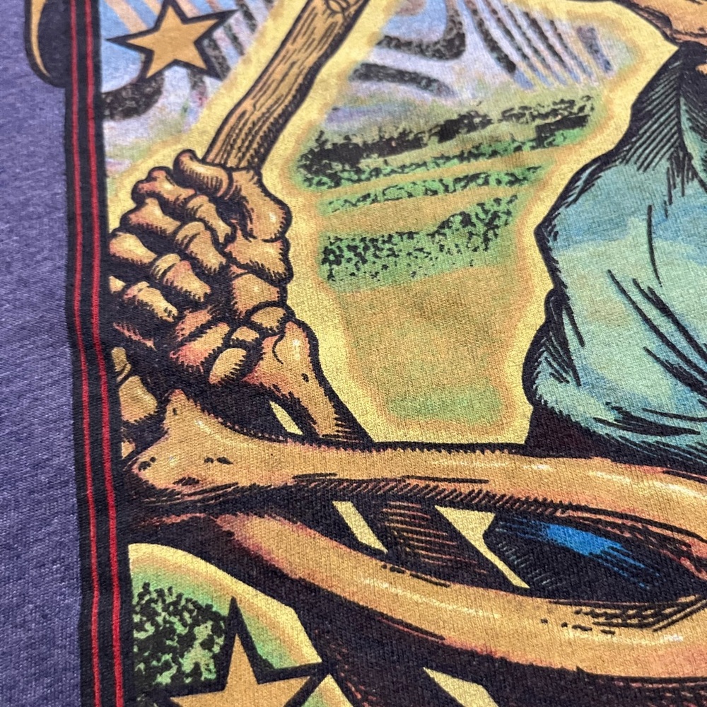🐢 '18 Grateful Dead Band Bertha Baseball GD Hat American Soft 2001 Graphic Tee - Picture 13 of 14